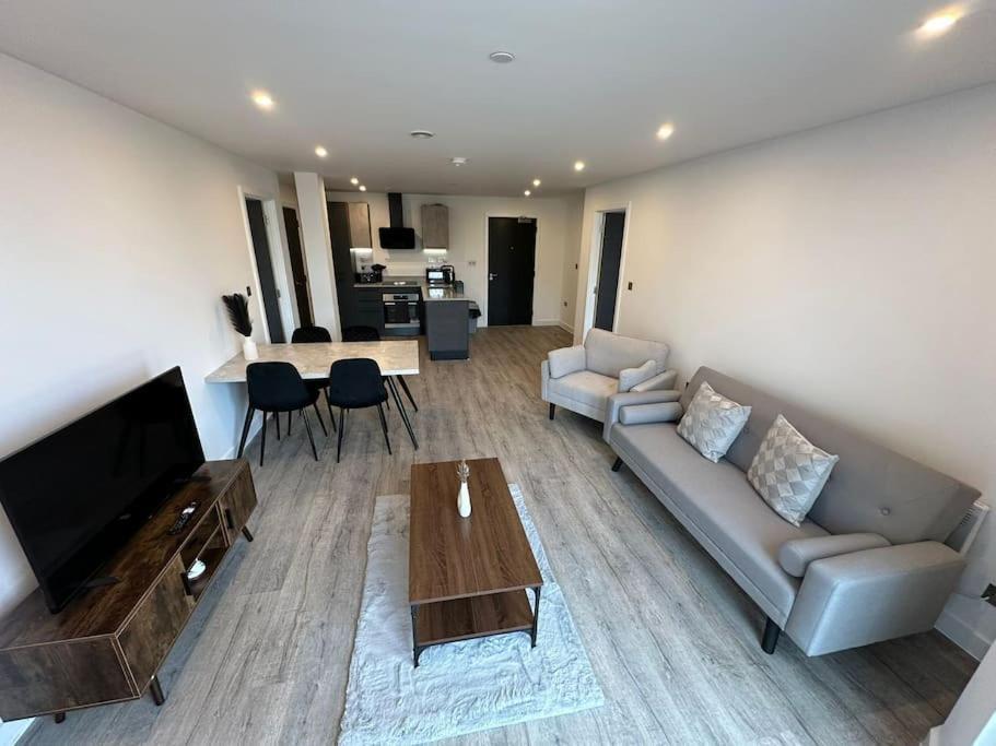 Stylish Central York Apartment Free Parking & Gym Ngoại thất bức ảnh