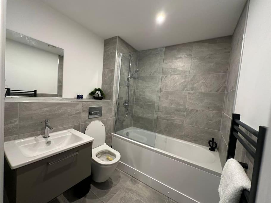 Stylish Central York Apartment Free Parking & Gym Ngoại thất bức ảnh